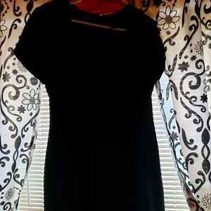 Black pencil dress